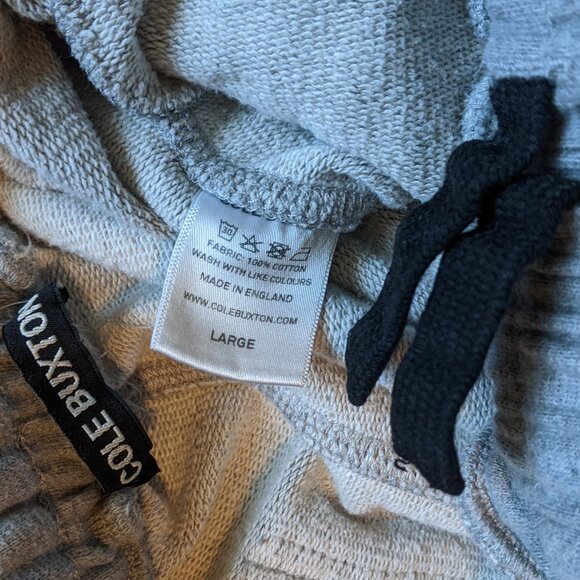 Cole Buxton Grey Sweatpants - Picture 3 of 5